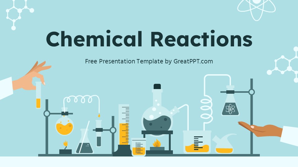 Free Chemical Reactions Powerpoint Template 1