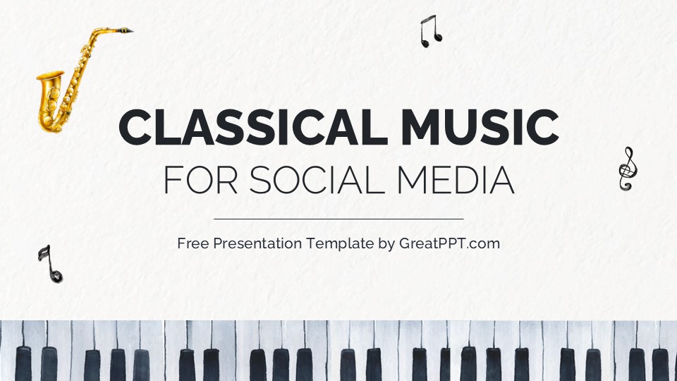 Free Classical Music For Social Media Presentation Theme 1