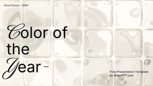 Free Color Of The Year Presentation Theme 1
