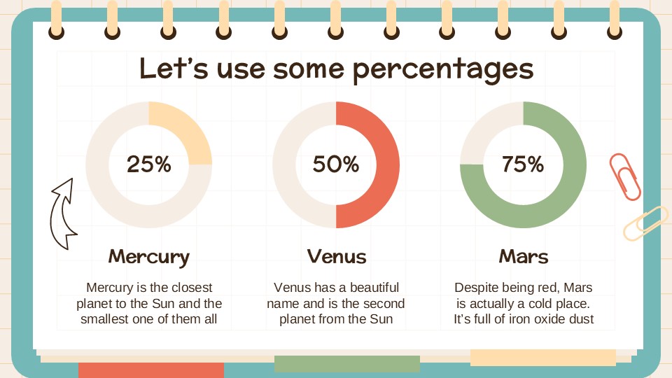 Free Creative Grid Notebook Presentation Theme 17