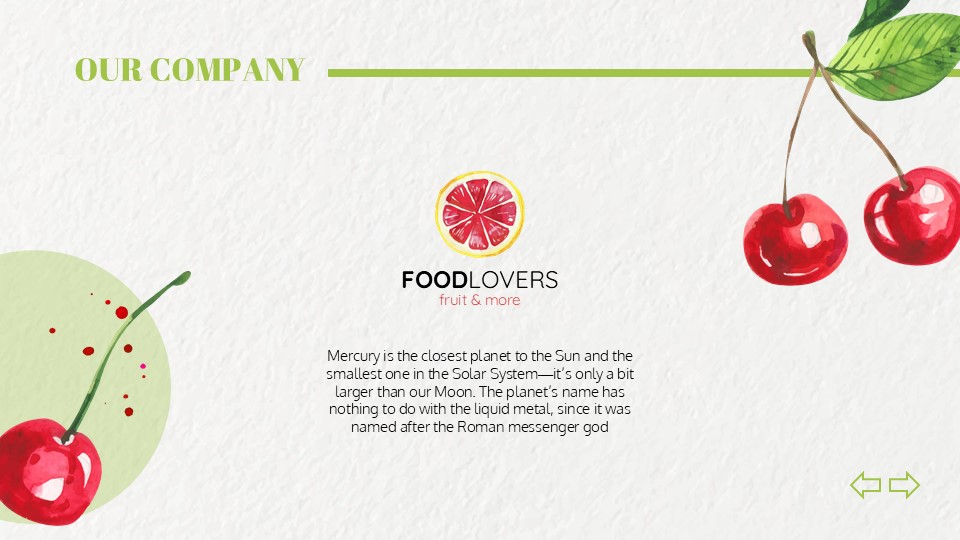 Free Food Day Campaign Presentation Theme 5