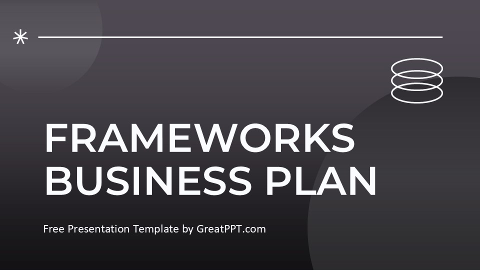 Free Frameworks Business Plan Presentation Theme 1