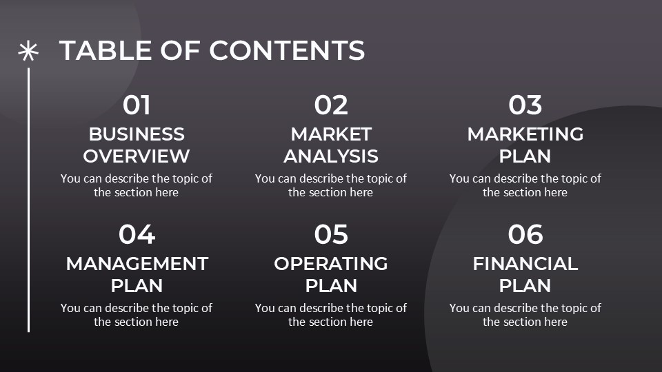 Free Frameworks Business Plan Presentation Theme 2