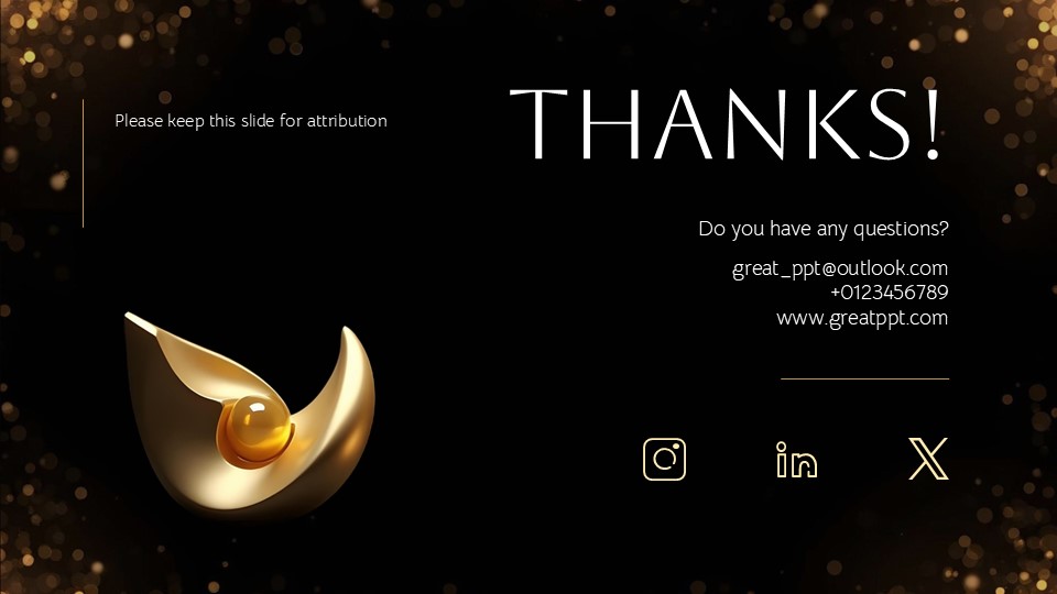 Free Golden Figurine Awards Presentation Theme 10