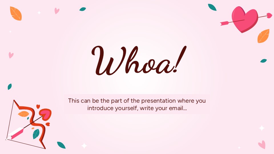 Free Happy Valentine's Day Presentation Theme 3