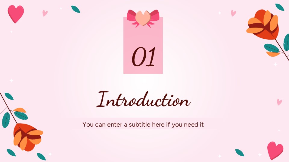 Free Happy Valentine's Day Presentation Theme 4