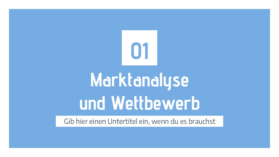 Free Minimalist Blue Business Plan Presentation Theme 5