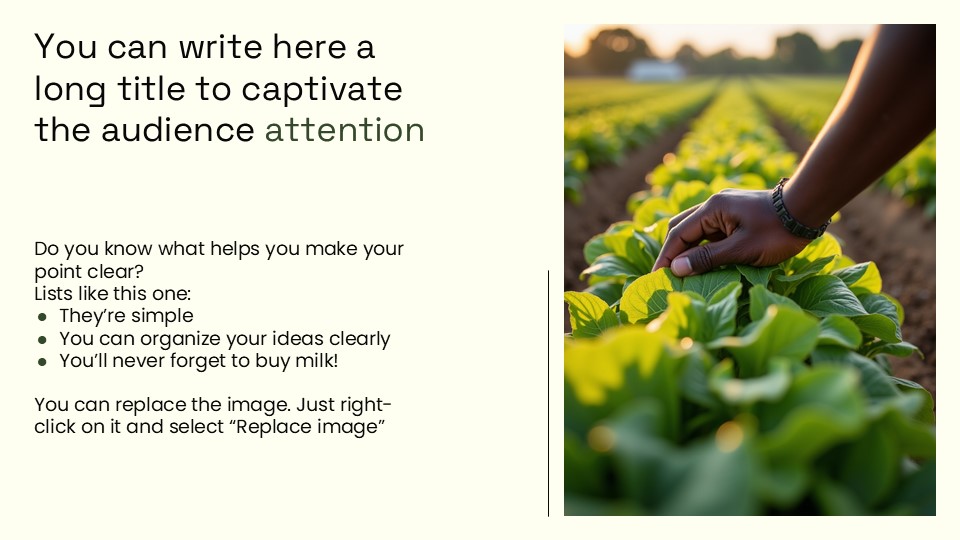 Free Modern Agriculture Ppt Template 4