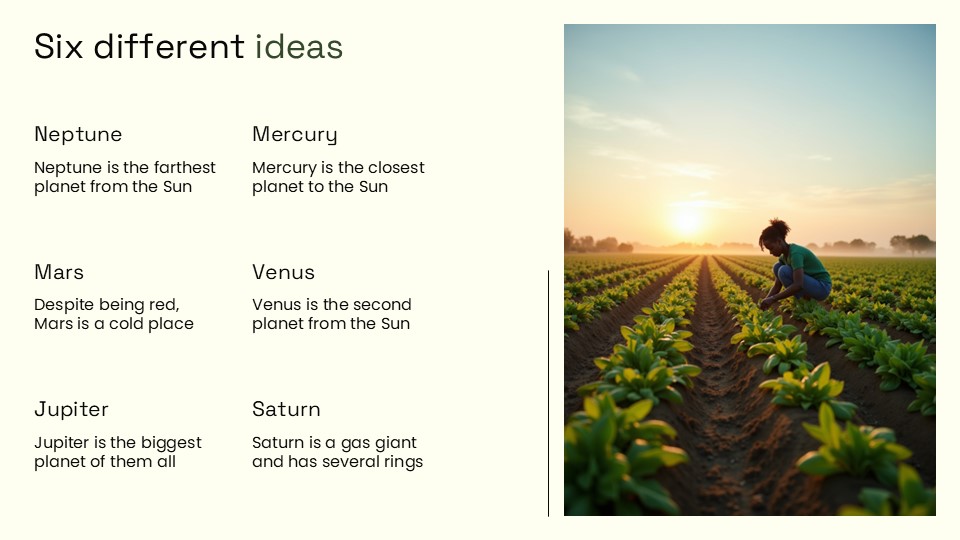 Free Modern Agriculture Ppt Template 8