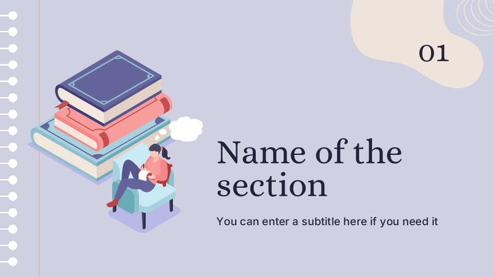 Free National Poetry Month Presentation Theme 4