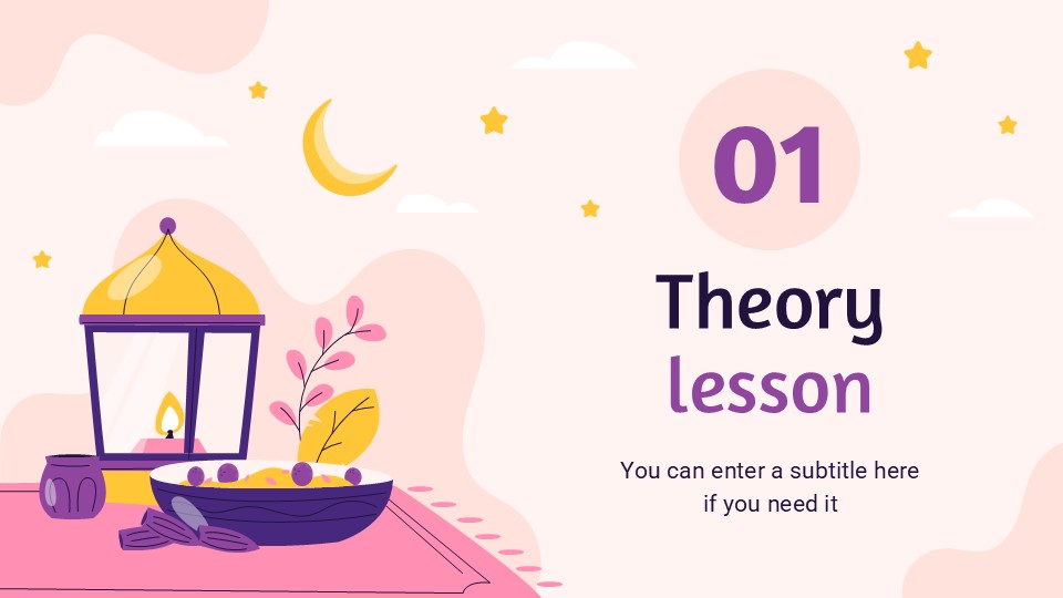 Free Ramadan Recipes Workshop Presentation Theme 3