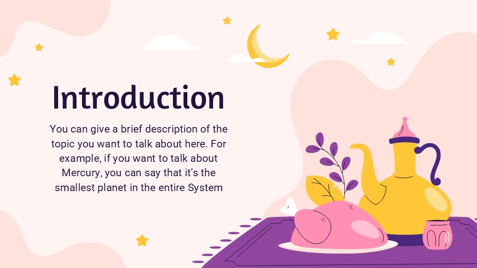 Free Ramadan Recipes Workshop Presentation Theme 4