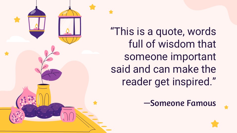 Free Ramadan Recipes Workshop Presentation Theme 5