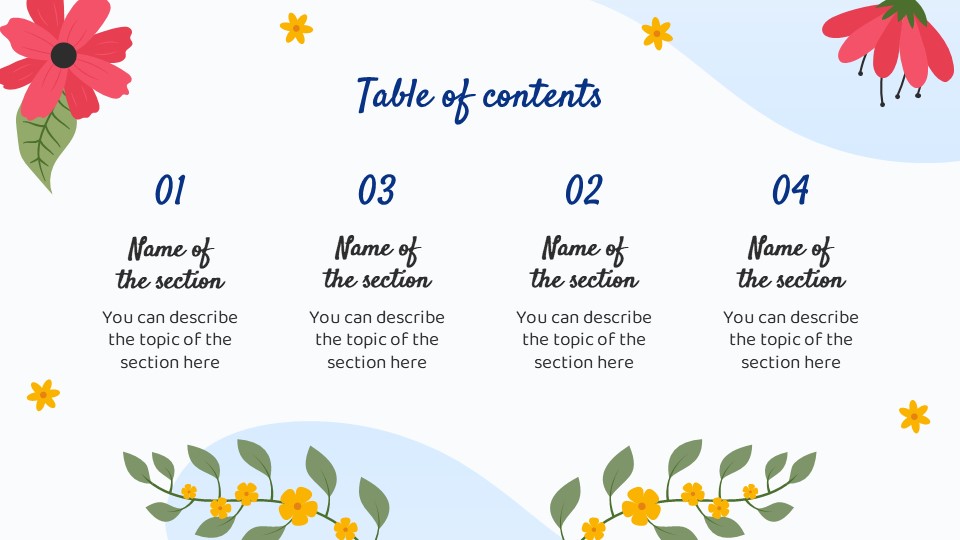 Free Spring Party Presentation Theme 2