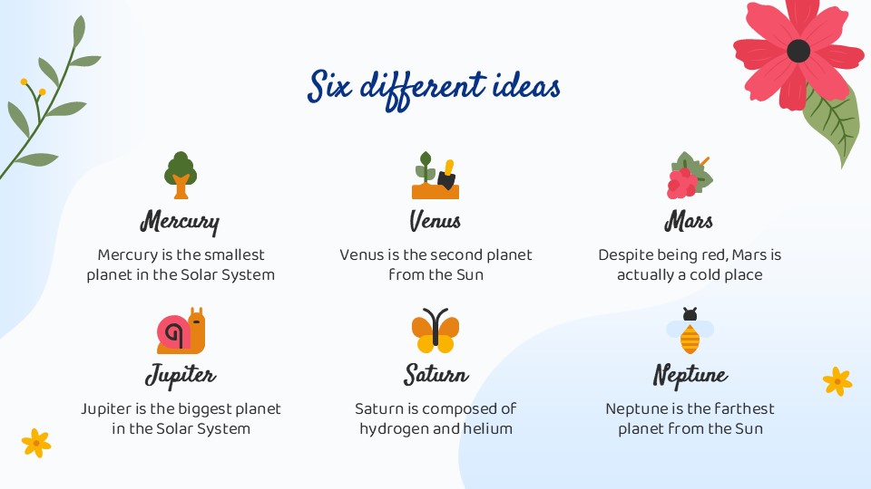 Free Spring Party Presentation Theme 8