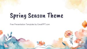 Free Spring Season Presentation Theme 1