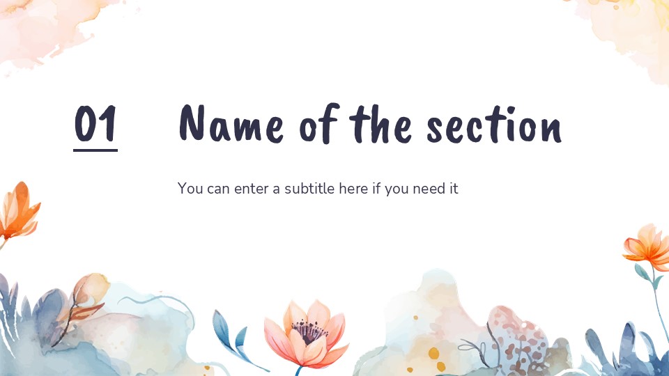 Free Spring Season Presentation Theme 4