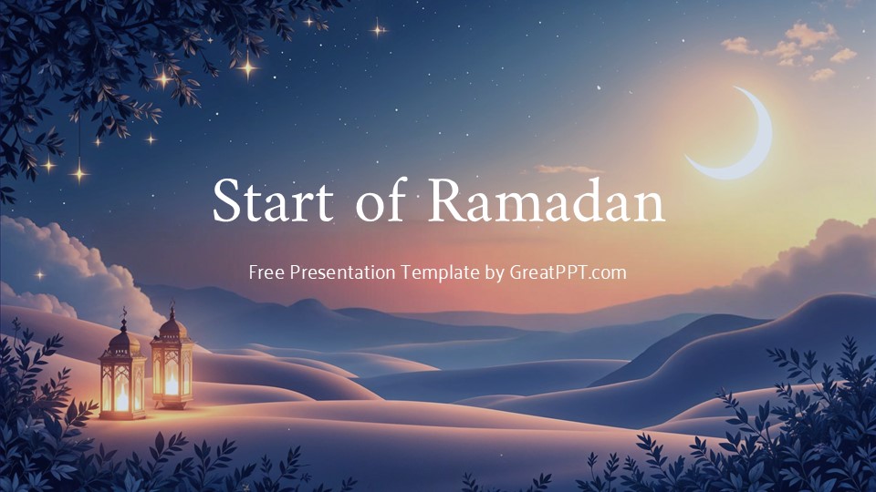 Free Start Of Ramadan Presentation Theme 1