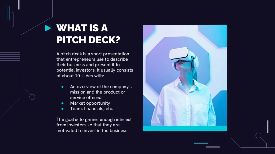 Free Technology Market Research Presentation Theme 3