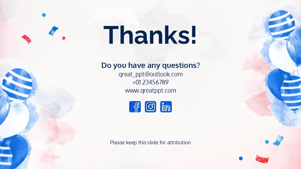 Free Us National Constitution Presentation Theme 27