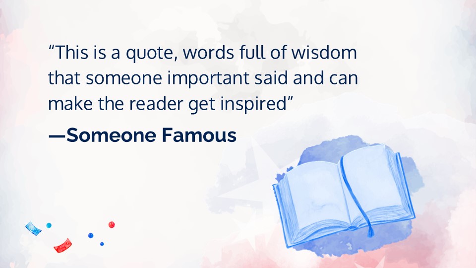 Free Us National Constitution Presentation Theme 5