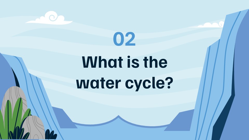 Free Water Cycle Powerpoint Template 5