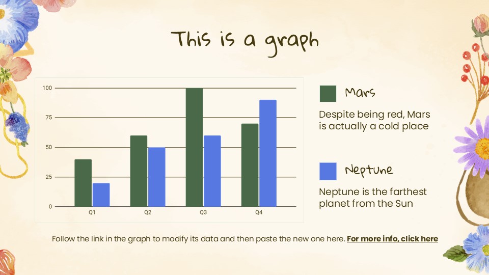 Free Watercolor Spring Forest Presentation Theme 16