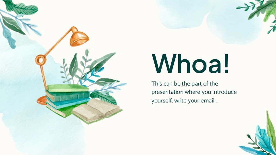 Free World Poetry Day Presentation Theme 3