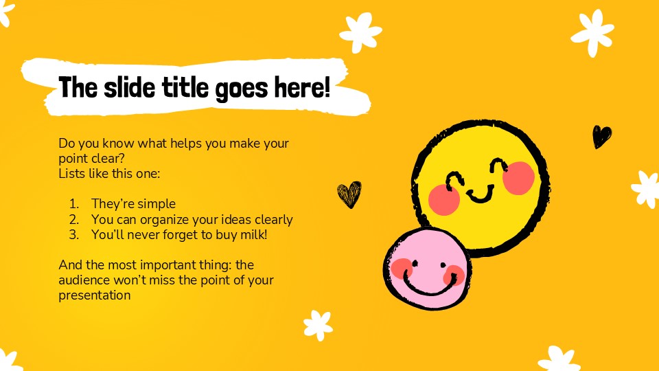 Free World Smile Day Presentation Theme 6