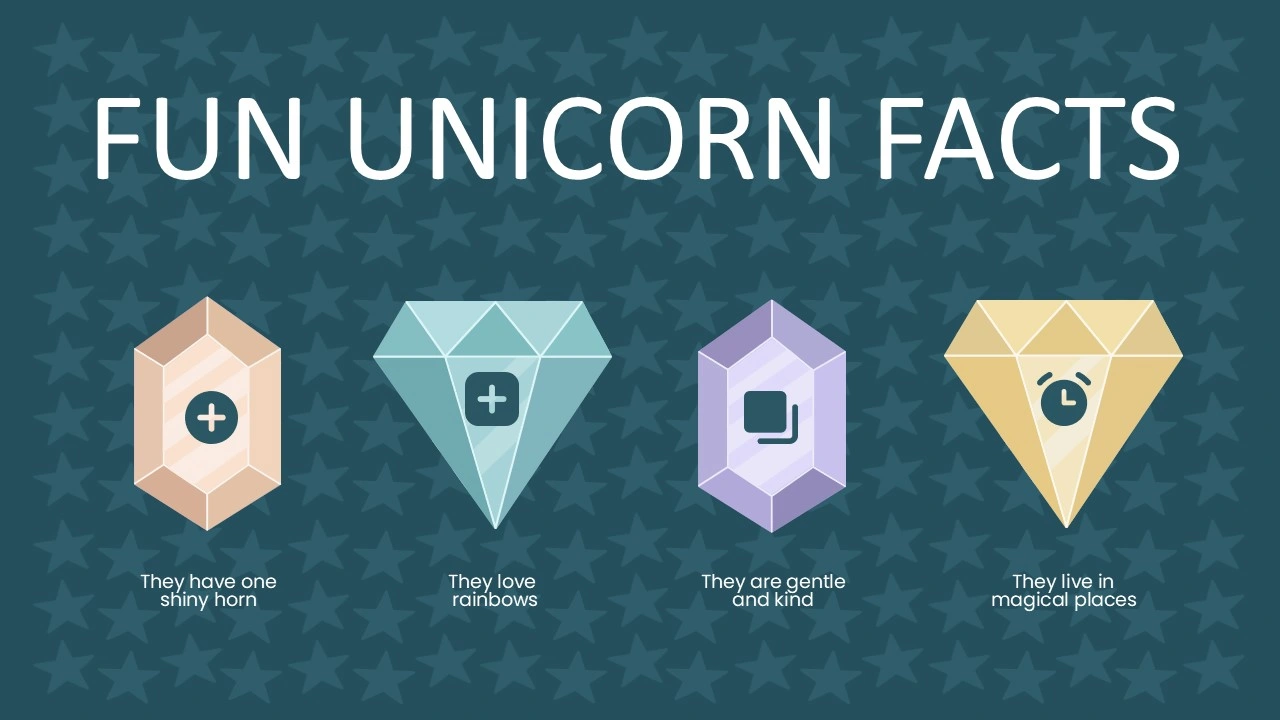 Free Animated Unicorn Presentation Theme 9