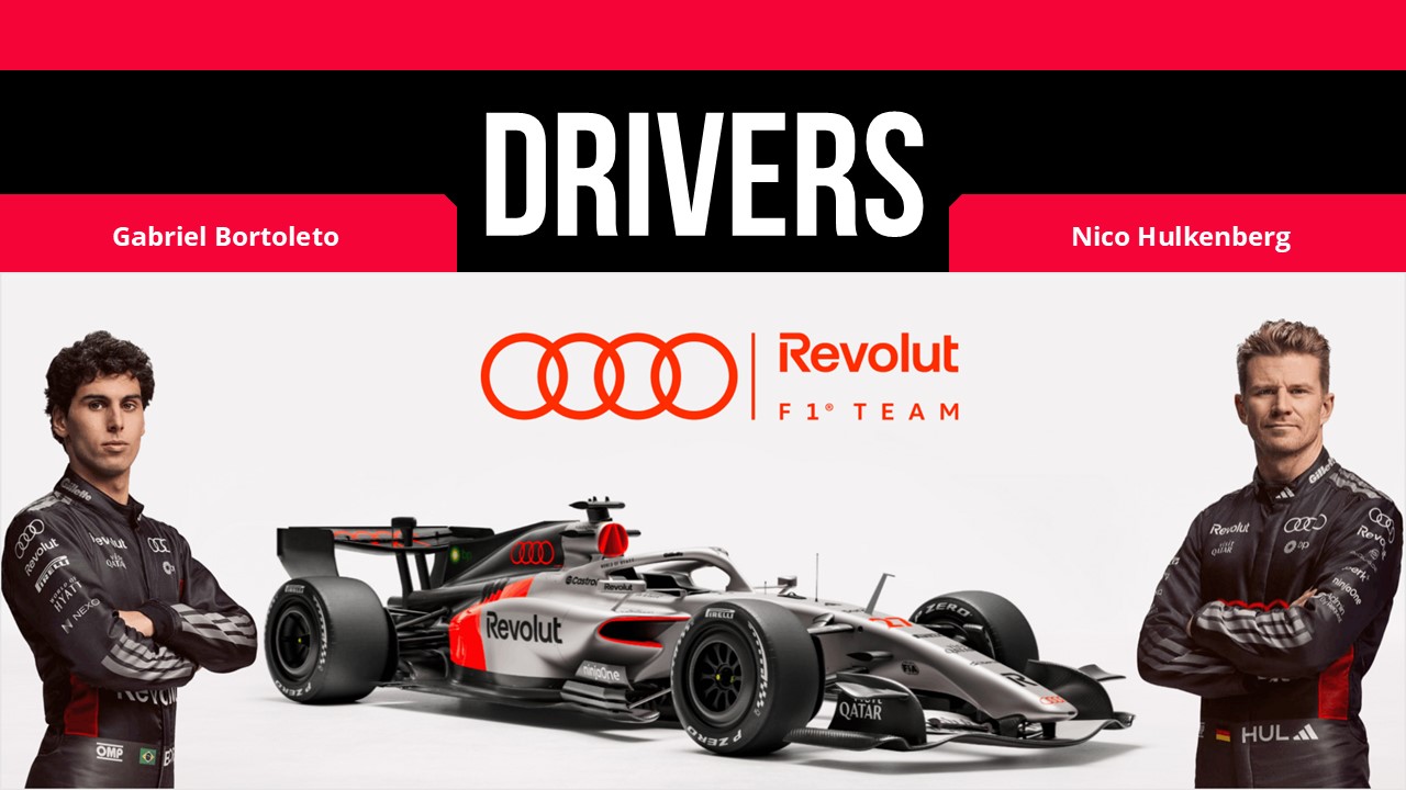 Free Audi F1 Powerpoint Template 4