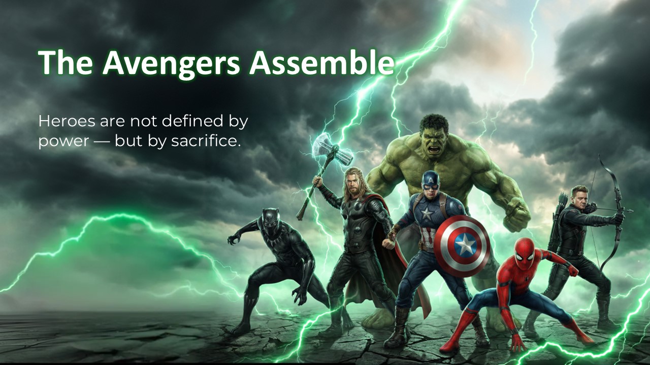 Free Avengers Doomsday Presentation Theme 5