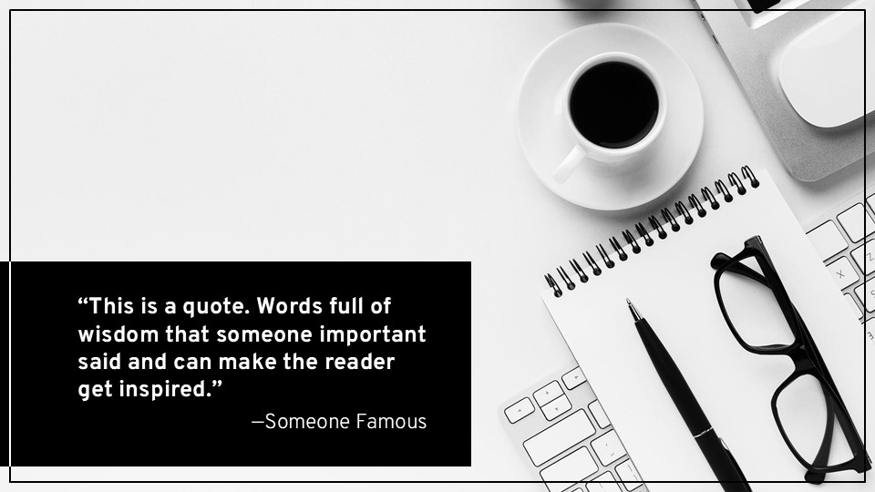 Free Black Minimalist Marketing Plan Presentation Theme 14