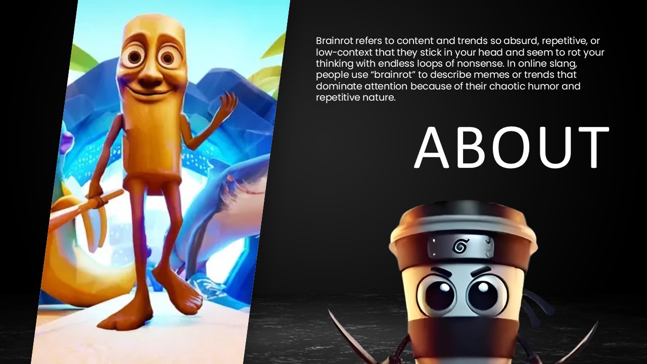 Free Brainrot Presentation Theme 3