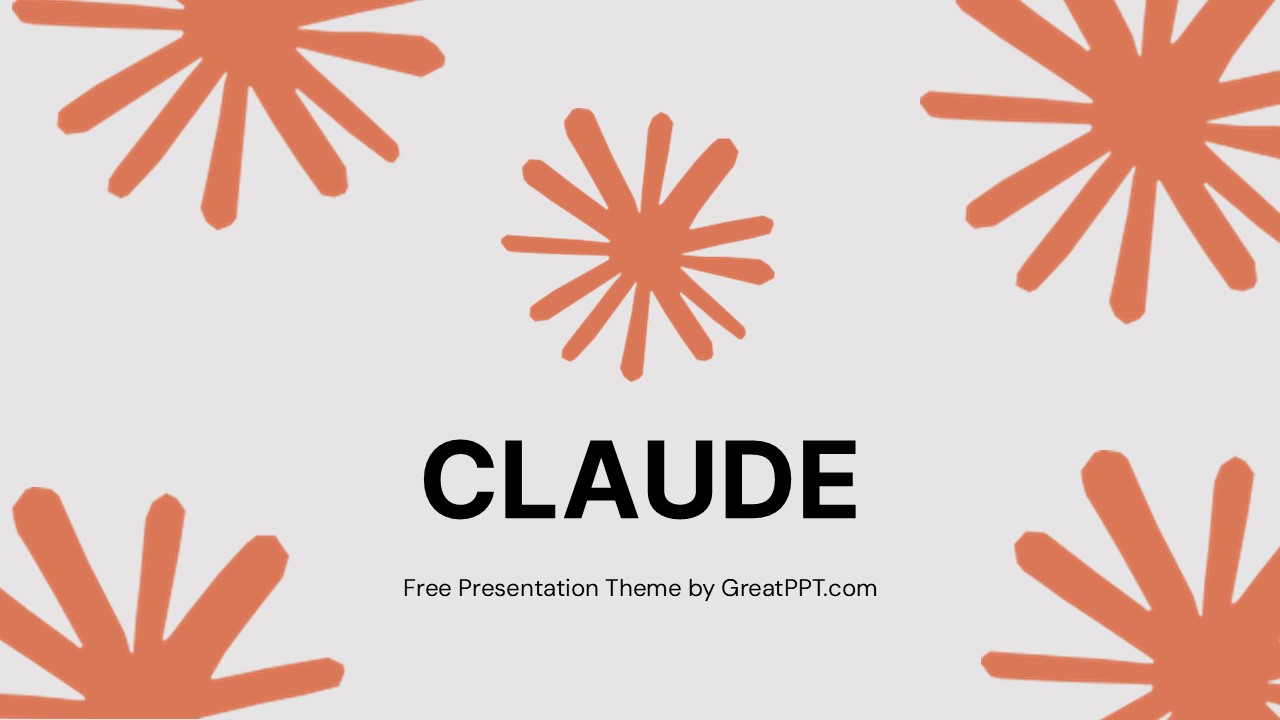 Free Claude Presentation Theme 1