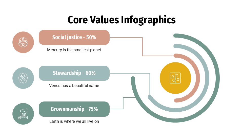 Free Core Values Infographics 28