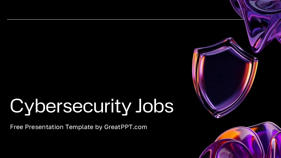 Free Cybersecurity Jobs Presentation Theme 1