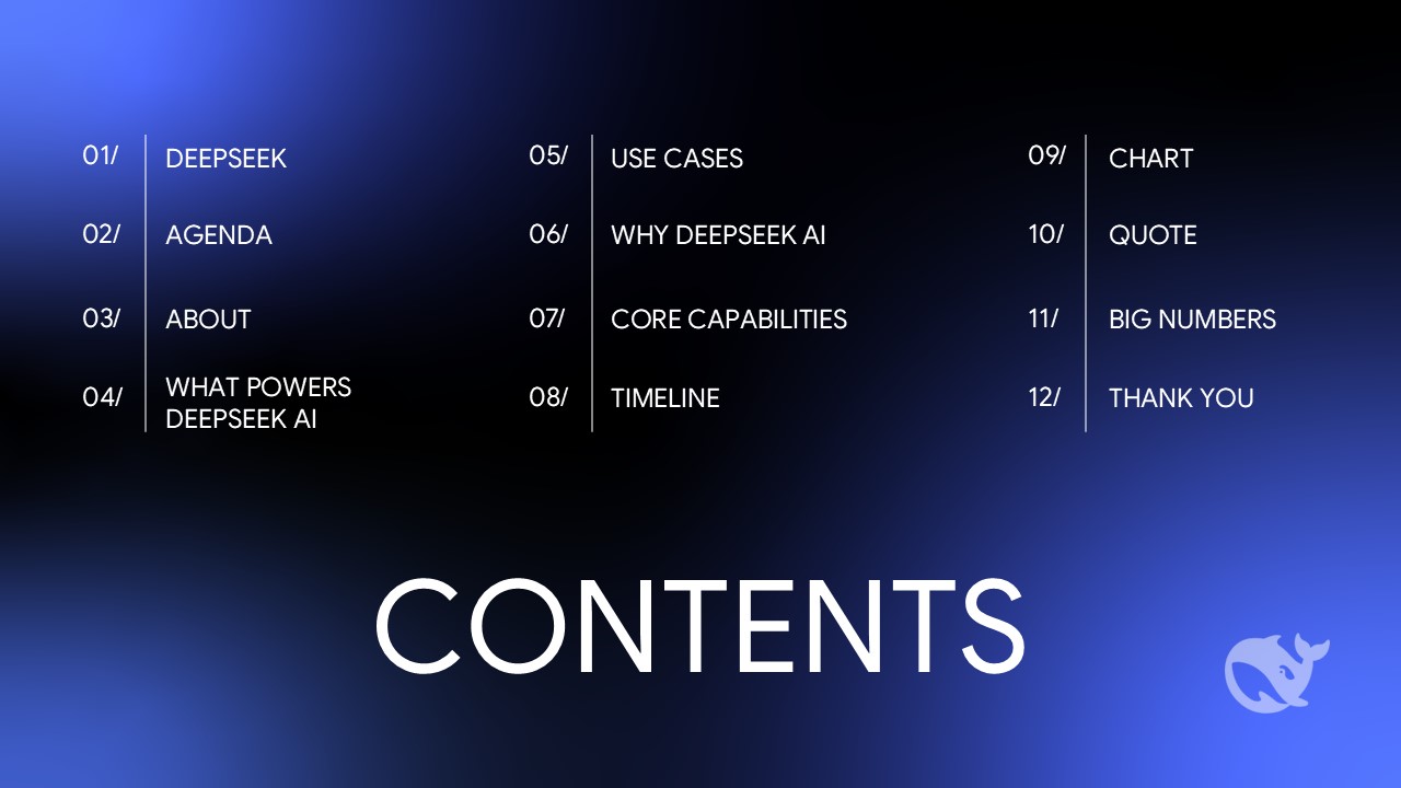 Free Deepseek Powerpoint Template 2