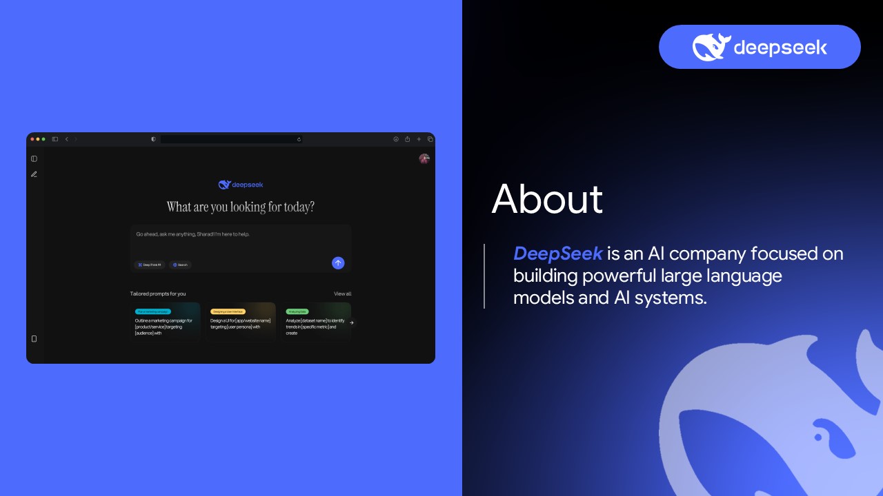 Free Deepseek Powerpoint Template 3