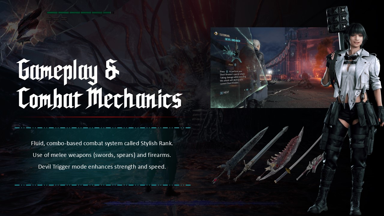 Free Devil May Cry Powerpoint Template 4