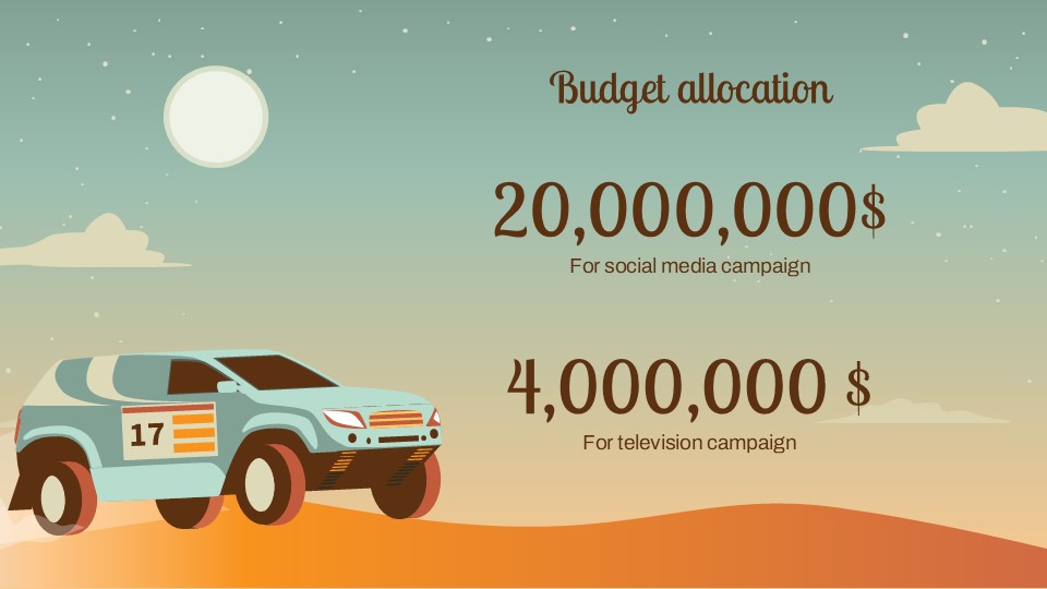 Free Dubai Desert Safari Mk Campaign Presentation Theme 24