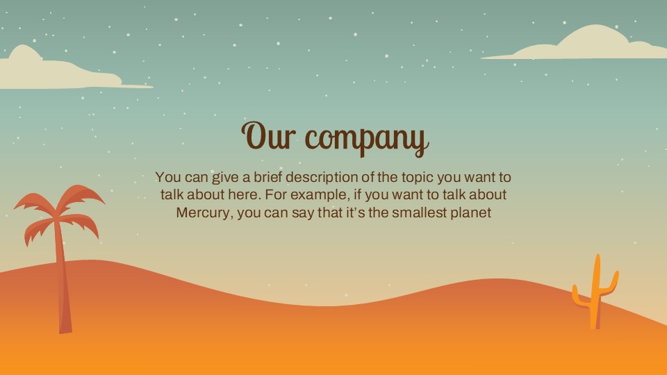 Free Dubai Desert Safari Mk Campaign Presentation Theme 4