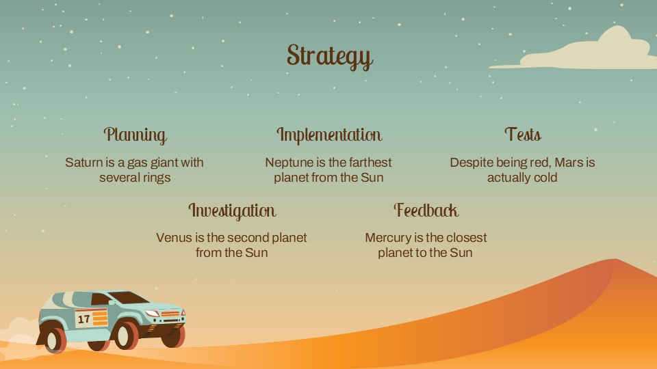 Free Dubai Desert Safari Mk Campaign Presentation Theme 7