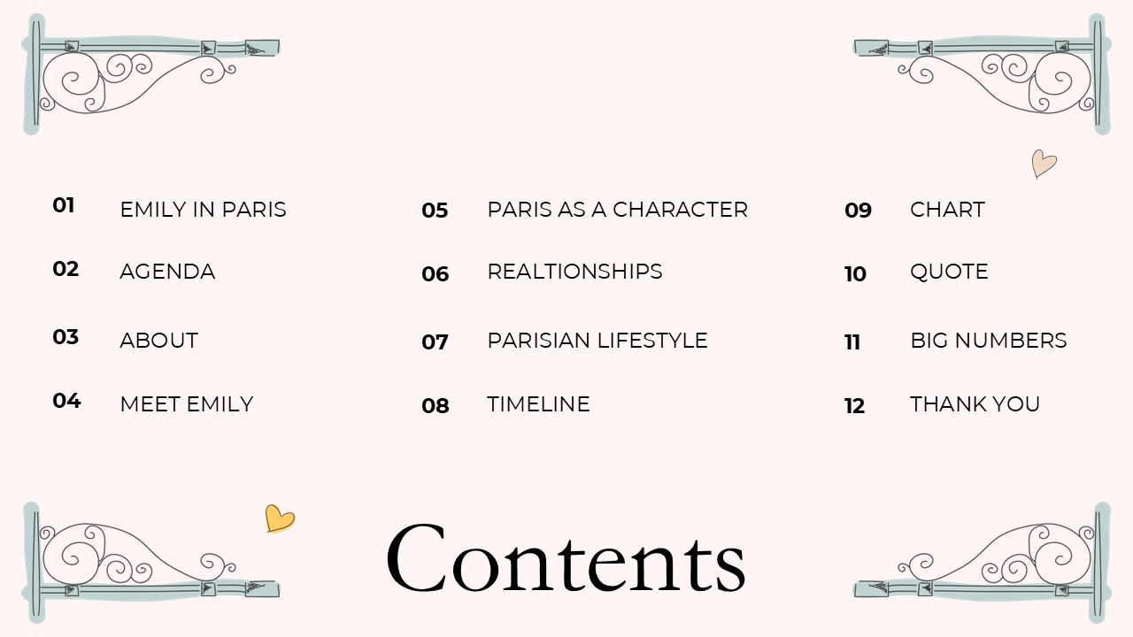 Free Emily In Paris Presentation Theme 2