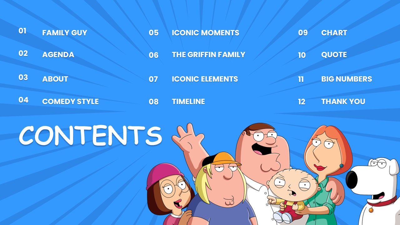 Free Family Guy Presentation Theme 2