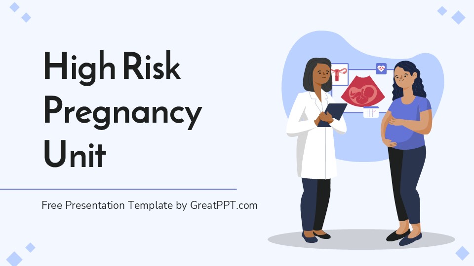 Free High Risk Pregnancy Unit Presentation Theme 1