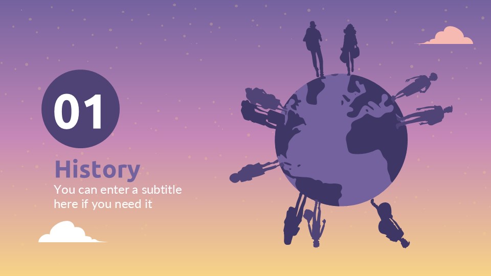 Free Human Migration Ppt Template 4