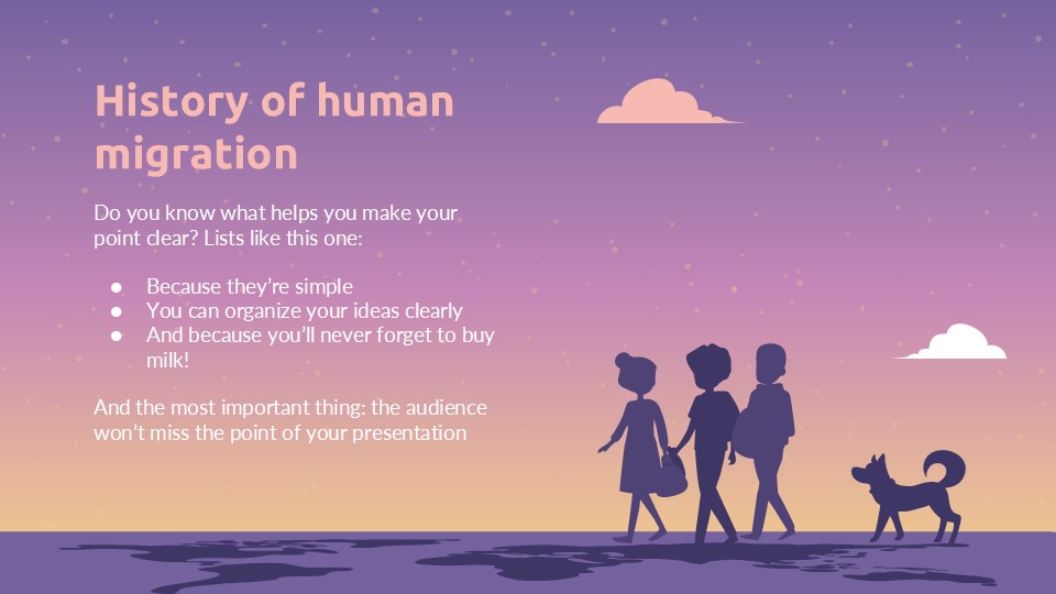 Free Human Migration Ppt Template 5