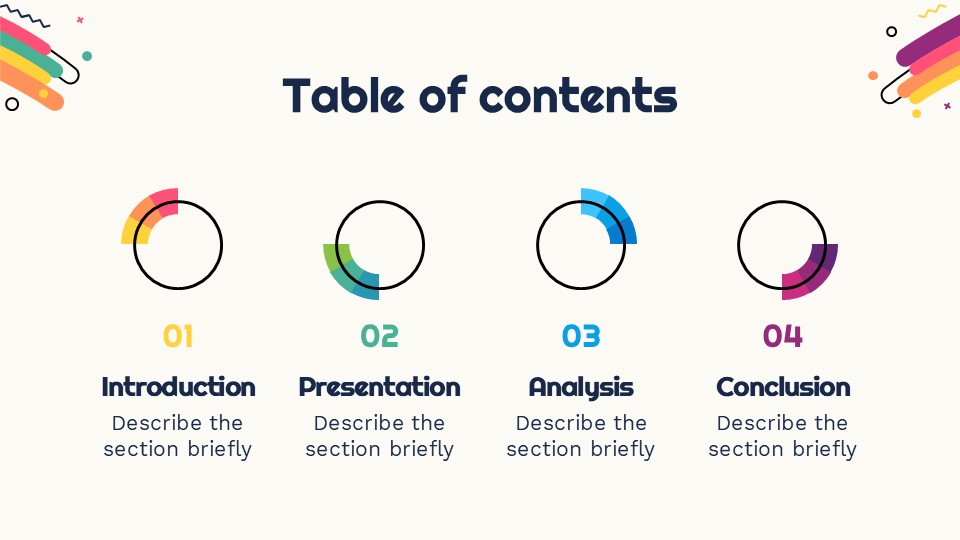Free Interactive Color Wheel Exercises Presentation Theme 2