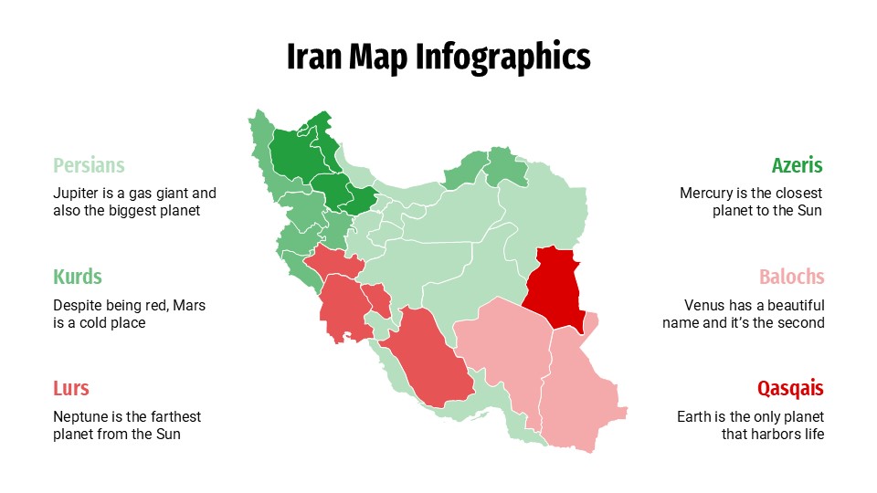 Free Iran Map Infographics For Powerpoint 14